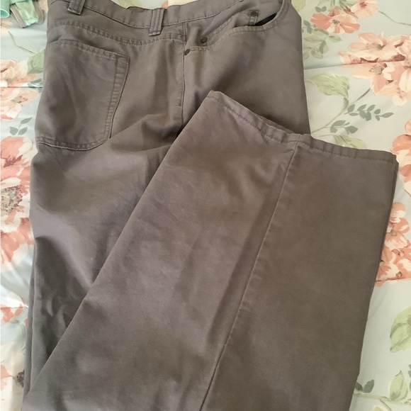 Blue Mountain working pants 44x30 brown grey in good condition cotton po… - Picture 3 of 10
